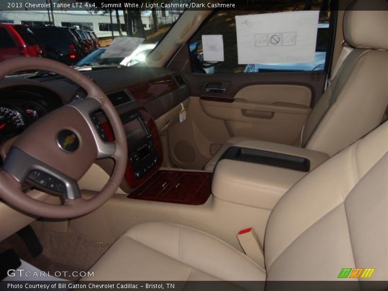 Summit White / Light Cashmere/Dark Cashmere 2013 Chevrolet Tahoe LTZ 4x4