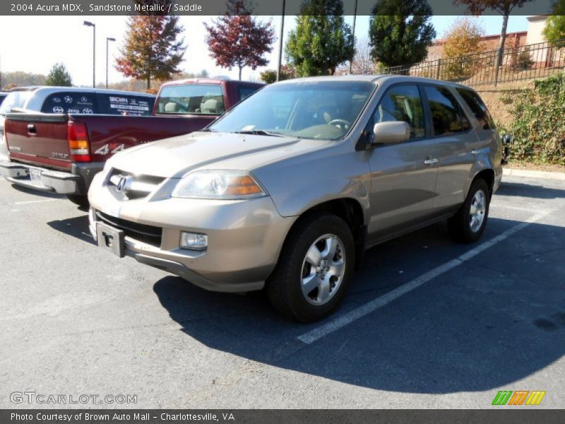 Sandstone Metallic / Saddle 2004 Acura MDX