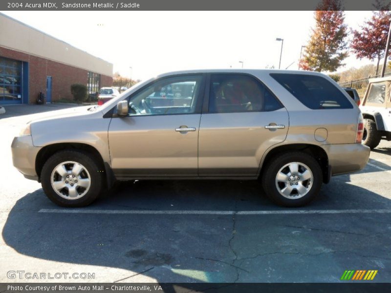Sandstone Metallic / Saddle 2004 Acura MDX