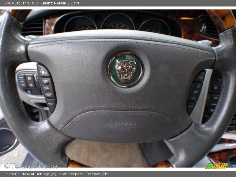 Quartz Metallic / Dove 2004 Jaguar XJ XJ8