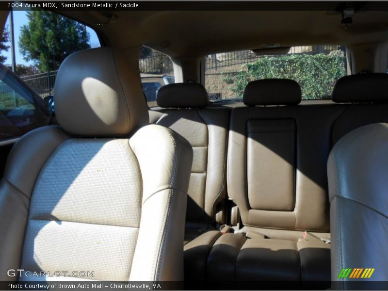 Sandstone Metallic / Saddle 2004 Acura MDX