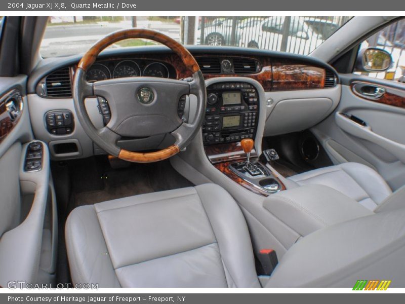 Quartz Metallic / Dove 2004 Jaguar XJ XJ8