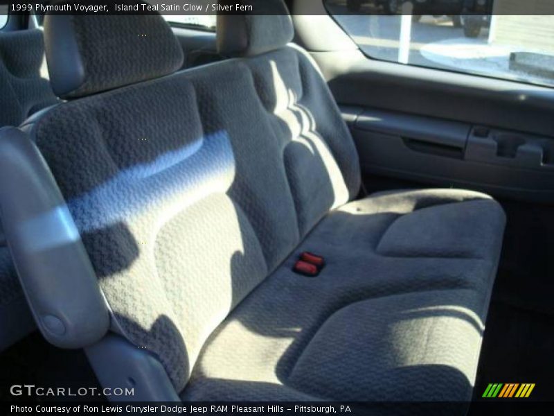 Island Teal Satin Glow / Silver Fern 1999 Plymouth Voyager