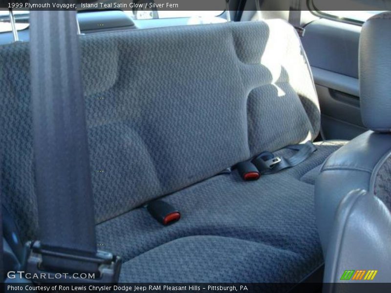 Island Teal Satin Glow / Silver Fern 1999 Plymouth Voyager
