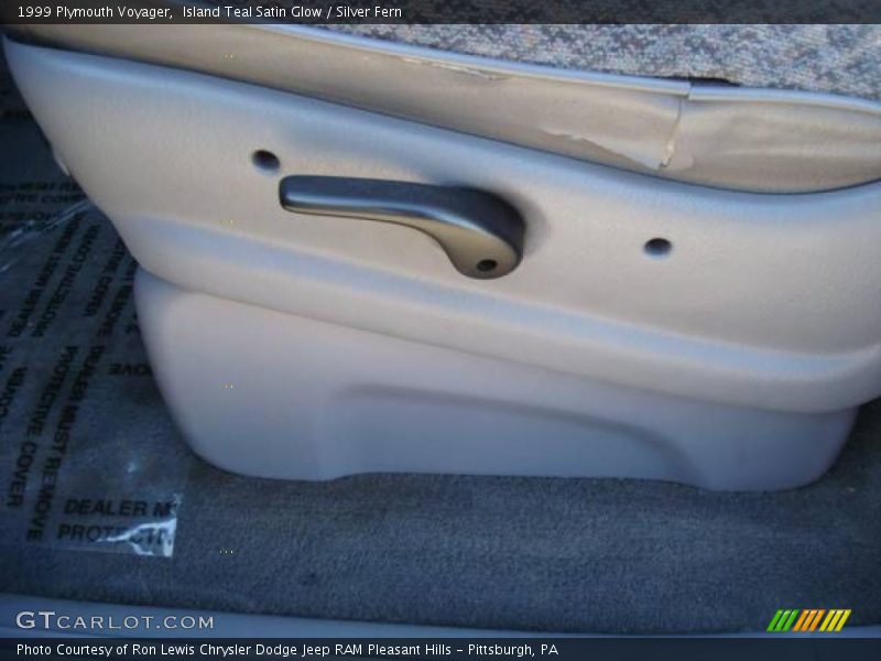 Island Teal Satin Glow / Silver Fern 1999 Plymouth Voyager