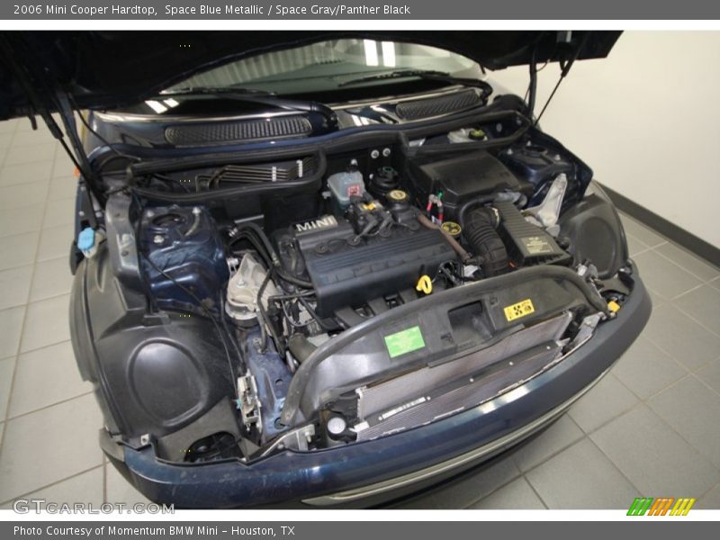 Space Blue Metallic / Space Gray/Panther Black 2006 Mini Cooper Hardtop