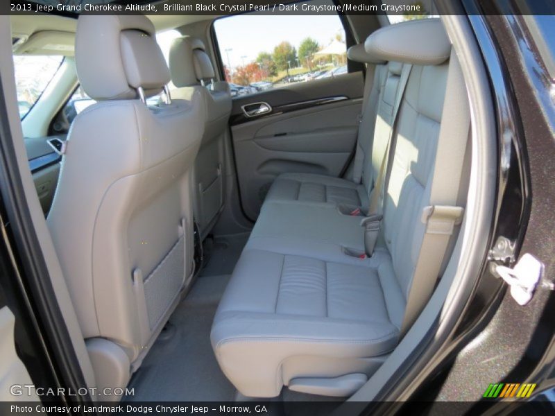 Brilliant Black Crystal Pearl / Dark Graystone/Medium Graystone 2013 Jeep Grand Cherokee Altitude