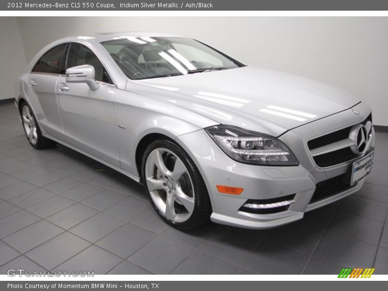 Iridium Silver Metallic / Ash/Black 2012 Mercedes-Benz CLS 550 Coupe