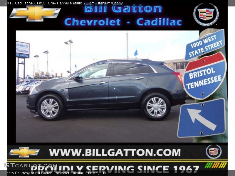 Gray Flannel Metallic / Light Titanium/Ebony 2013 Cadillac SRX FWD