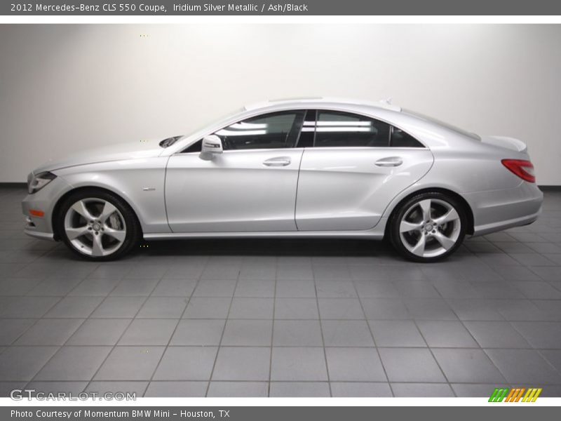 Iridium Silver Metallic / Ash/Black 2012 Mercedes-Benz CLS 550 Coupe
