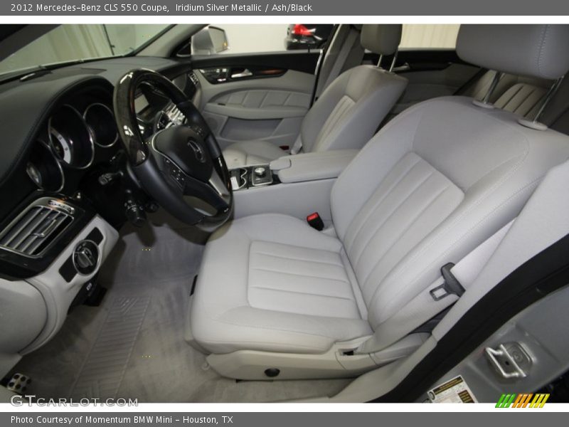 Iridium Silver Metallic / Ash/Black 2012 Mercedes-Benz CLS 550 Coupe
