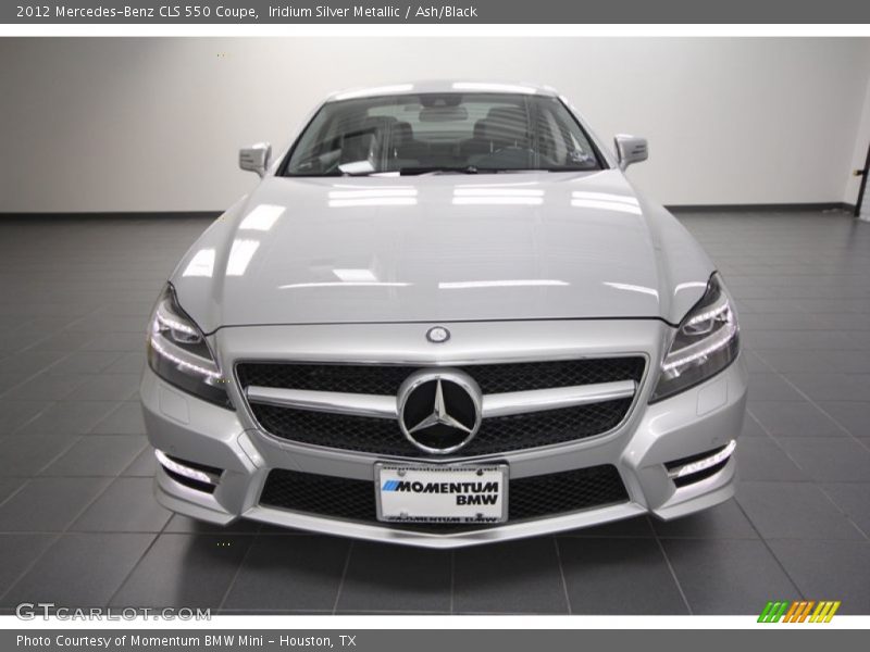 Iridium Silver Metallic / Ash/Black 2012 Mercedes-Benz CLS 550 Coupe
