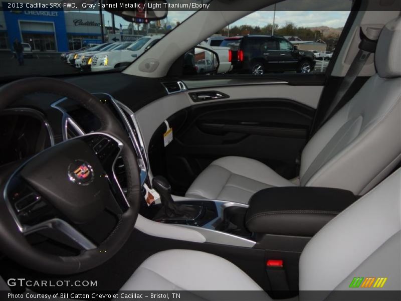  2013 SRX FWD Light Titanium/Ebony Interior