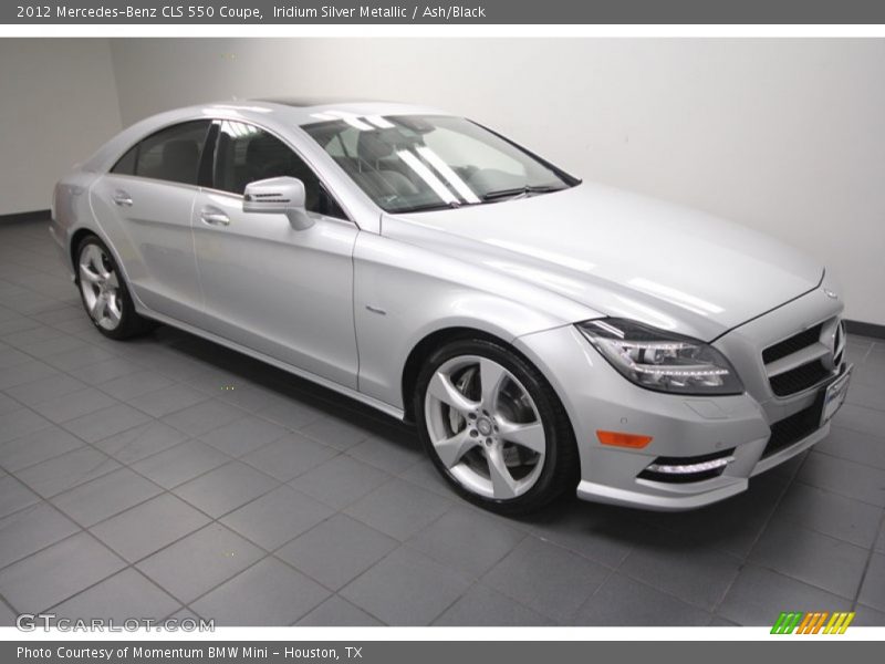 Iridium Silver Metallic / Ash/Black 2012 Mercedes-Benz CLS 550 Coupe