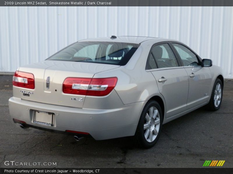 Smokestone Metallic / Dark Charcoal 2009 Lincoln MKZ Sedan