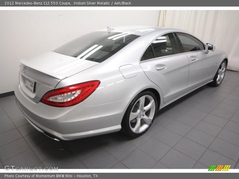 Iridium Silver Metallic / Ash/Black 2012 Mercedes-Benz CLS 550 Coupe