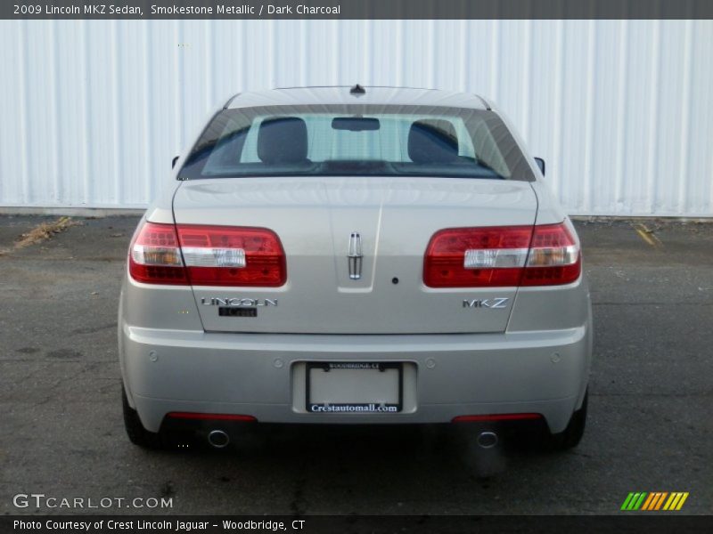 Smokestone Metallic / Dark Charcoal 2009 Lincoln MKZ Sedan