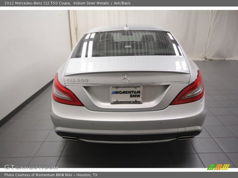 Iridium Silver Metallic / Ash/Black 2012 Mercedes-Benz CLS 550 Coupe