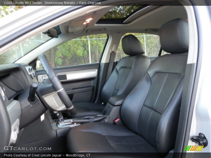 Smokestone Metallic / Dark Charcoal 2009 Lincoln MKZ Sedan