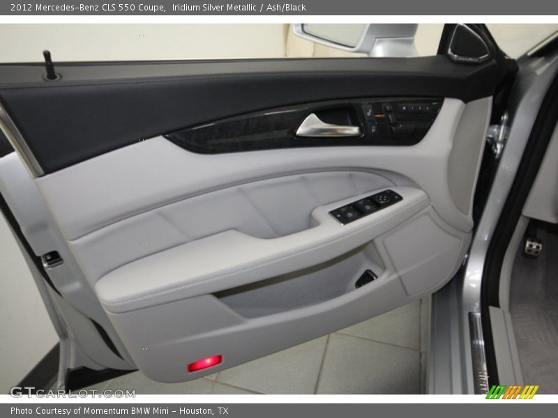 Iridium Silver Metallic / Ash/Black 2012 Mercedes-Benz CLS 550 Coupe