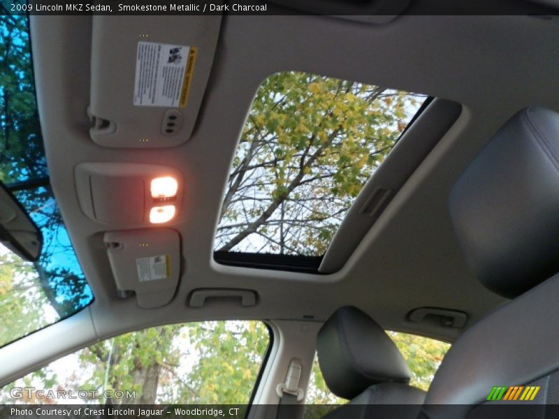 Smokestone Metallic / Dark Charcoal 2009 Lincoln MKZ Sedan