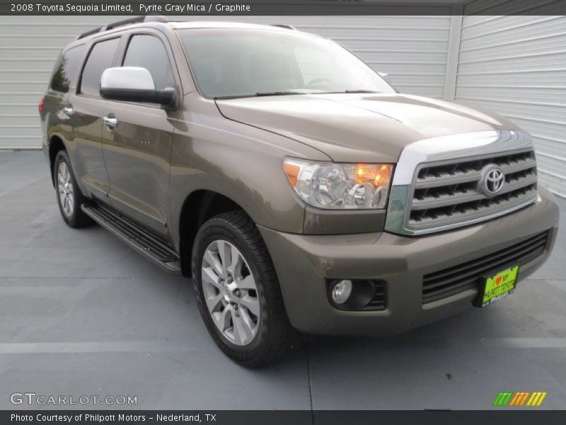 Pyrite Gray Mica / Graphite 2008 Toyota Sequoia Limited