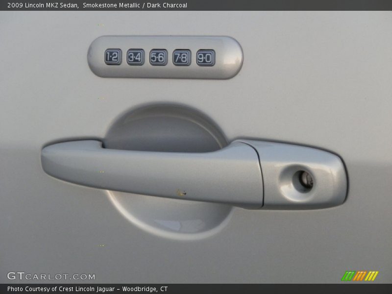 Smokestone Metallic / Dark Charcoal 2009 Lincoln MKZ Sedan