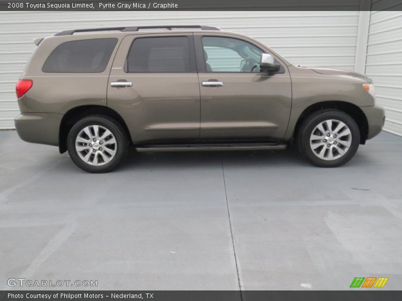 Pyrite Gray Mica / Graphite 2008 Toyota Sequoia Limited