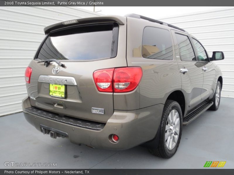 Pyrite Gray Mica / Graphite 2008 Toyota Sequoia Limited