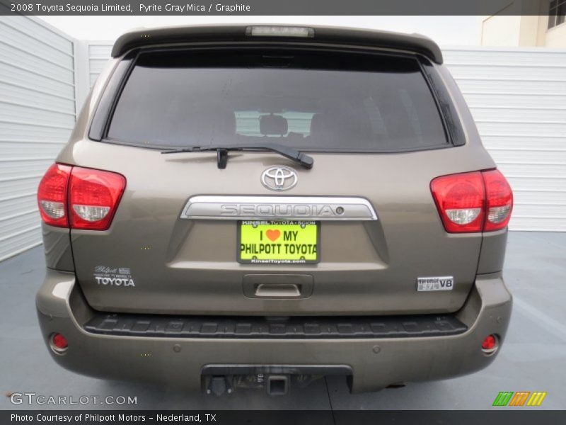 Pyrite Gray Mica / Graphite 2008 Toyota Sequoia Limited