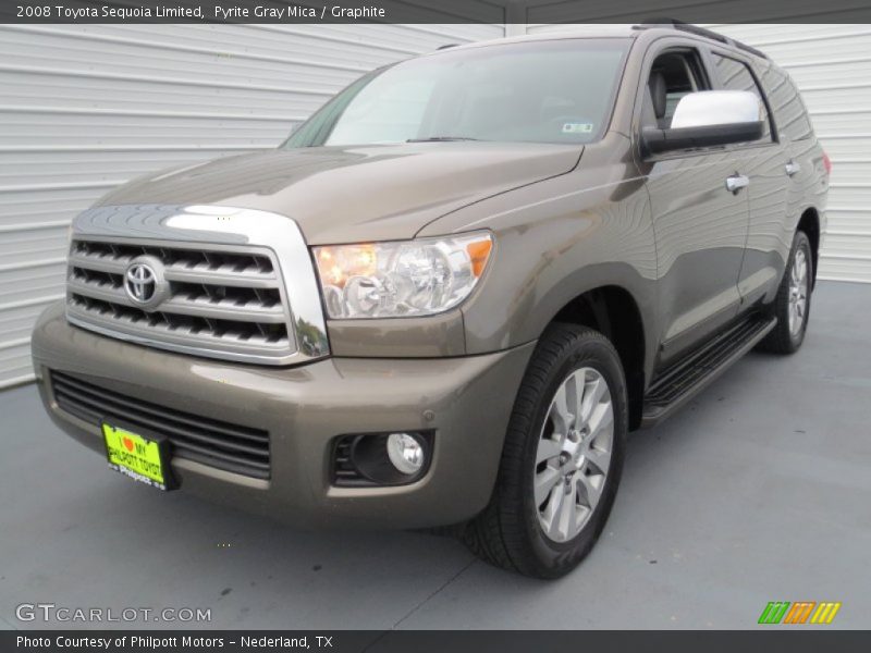 Pyrite Gray Mica / Graphite 2008 Toyota Sequoia Limited
