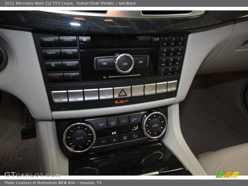 Iridium Silver Metallic / Ash/Black 2012 Mercedes-Benz CLS 550 Coupe
