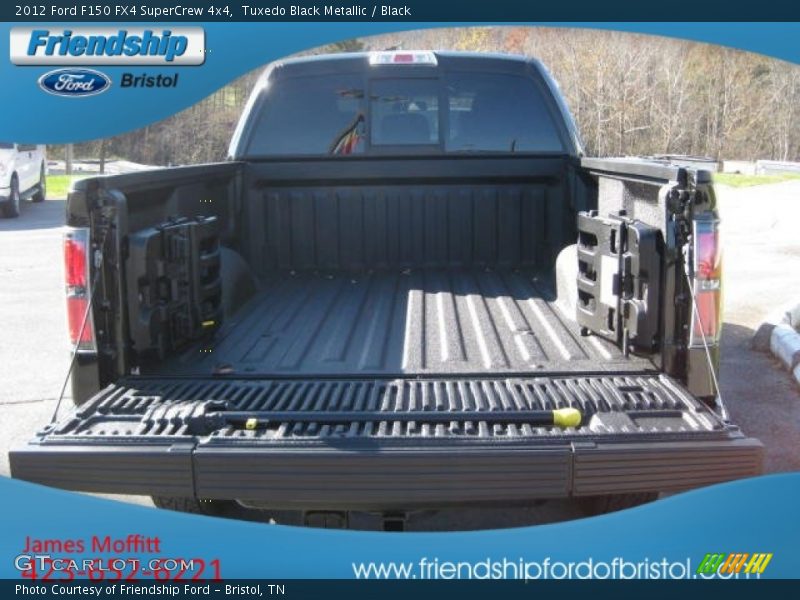 Tuxedo Black Metallic / Black 2012 Ford F150 FX4 SuperCrew 4x4