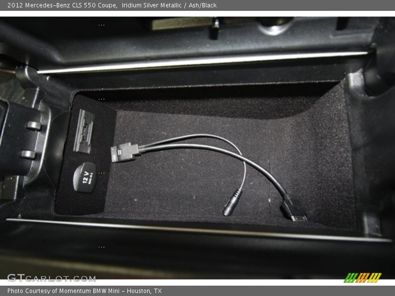 Iridium Silver Metallic / Ash/Black 2012 Mercedes-Benz CLS 550 Coupe