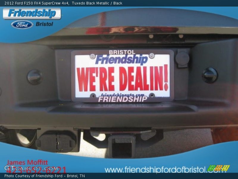 Tuxedo Black Metallic / Black 2012 Ford F150 FX4 SuperCrew 4x4
