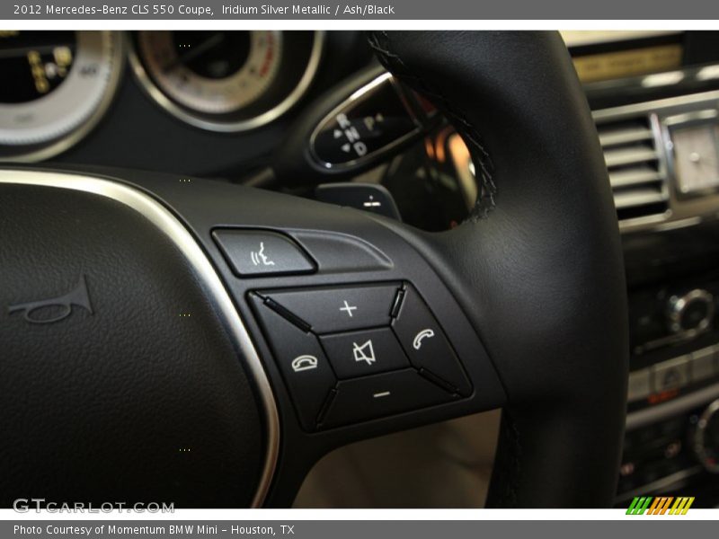 Iridium Silver Metallic / Ash/Black 2012 Mercedes-Benz CLS 550 Coupe