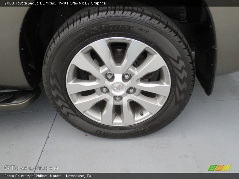 Pyrite Gray Mica / Graphite 2008 Toyota Sequoia Limited