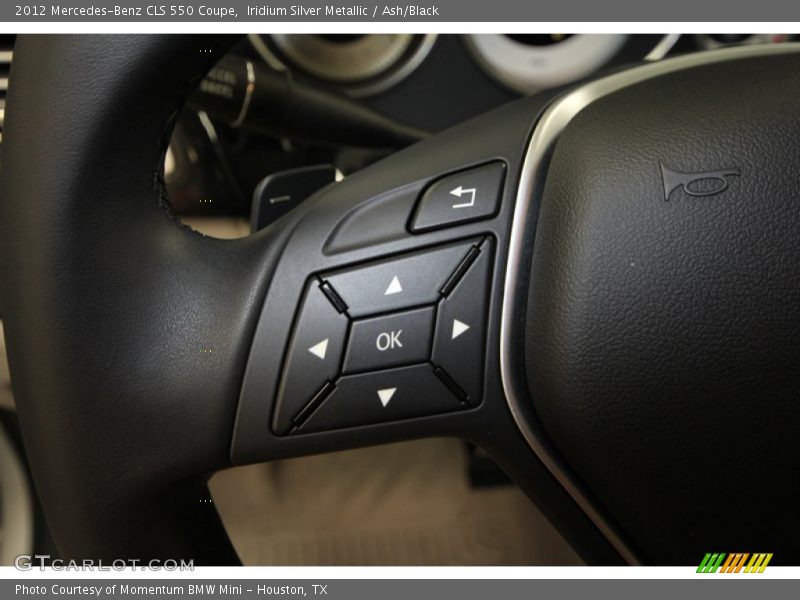 Iridium Silver Metallic / Ash/Black 2012 Mercedes-Benz CLS 550 Coupe
