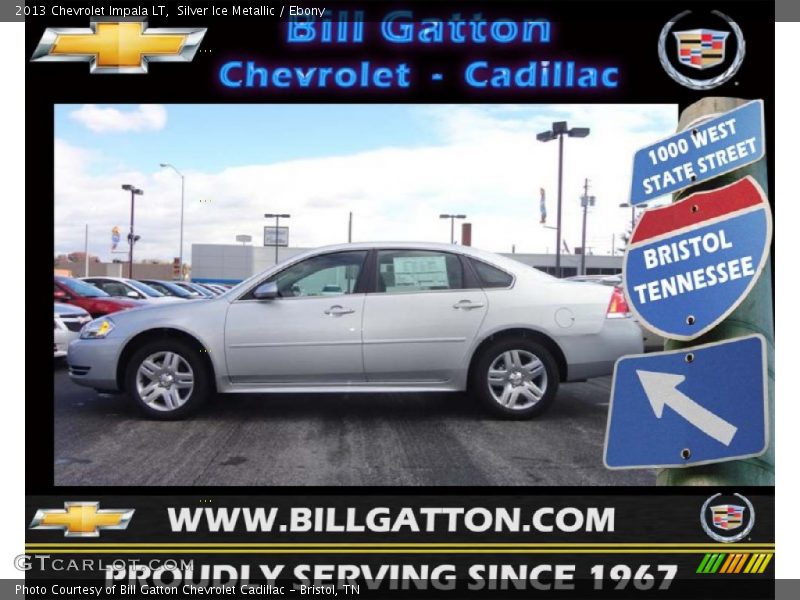 Silver Ice Metallic / Ebony 2013 Chevrolet Impala LT