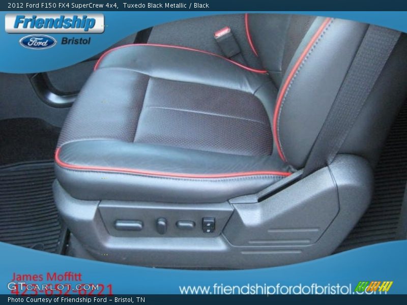 Tuxedo Black Metallic / Black 2012 Ford F150 FX4 SuperCrew 4x4
