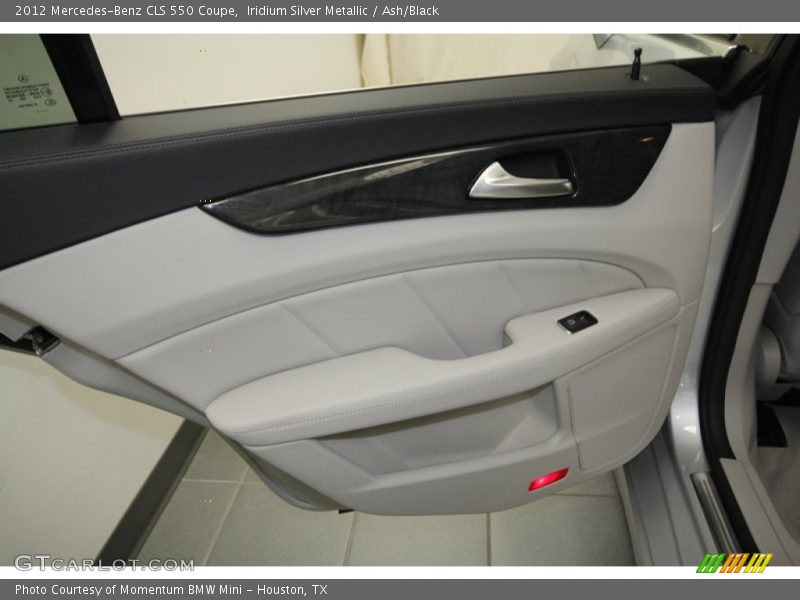 Iridium Silver Metallic / Ash/Black 2012 Mercedes-Benz CLS 550 Coupe