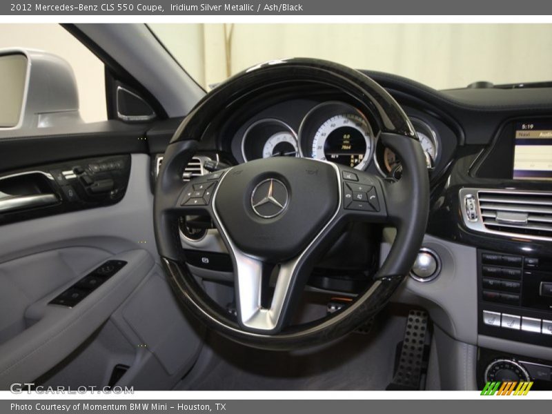 Iridium Silver Metallic / Ash/Black 2012 Mercedes-Benz CLS 550 Coupe