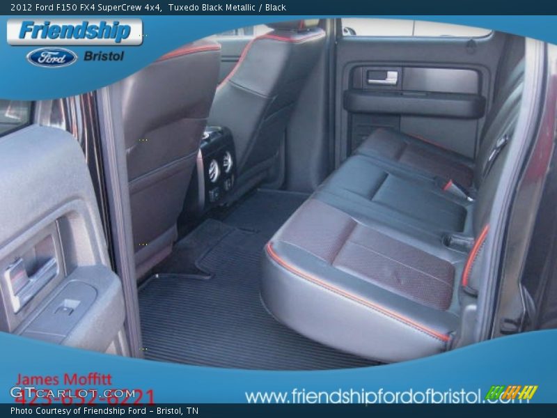 Tuxedo Black Metallic / Black 2012 Ford F150 FX4 SuperCrew 4x4