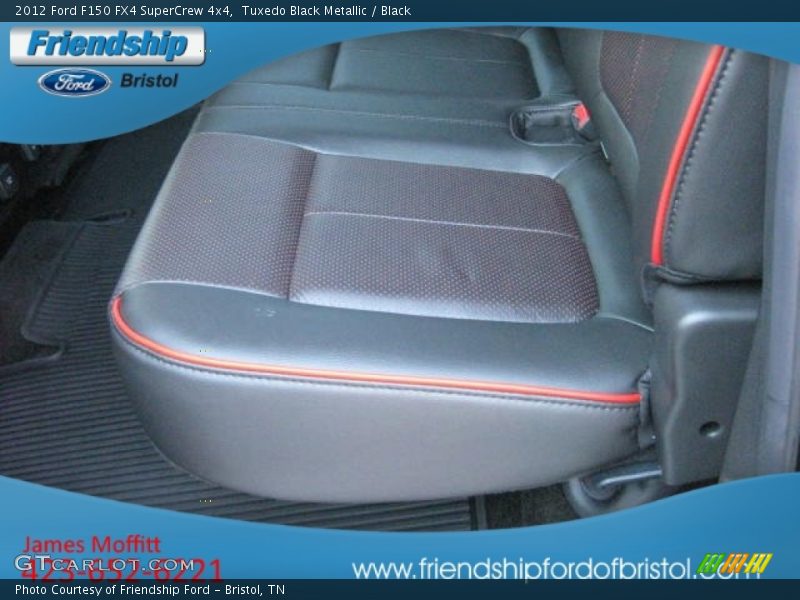Tuxedo Black Metallic / Black 2012 Ford F150 FX4 SuperCrew 4x4