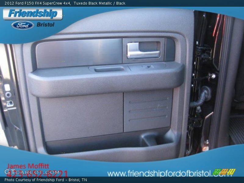 Tuxedo Black Metallic / Black 2012 Ford F150 FX4 SuperCrew 4x4
