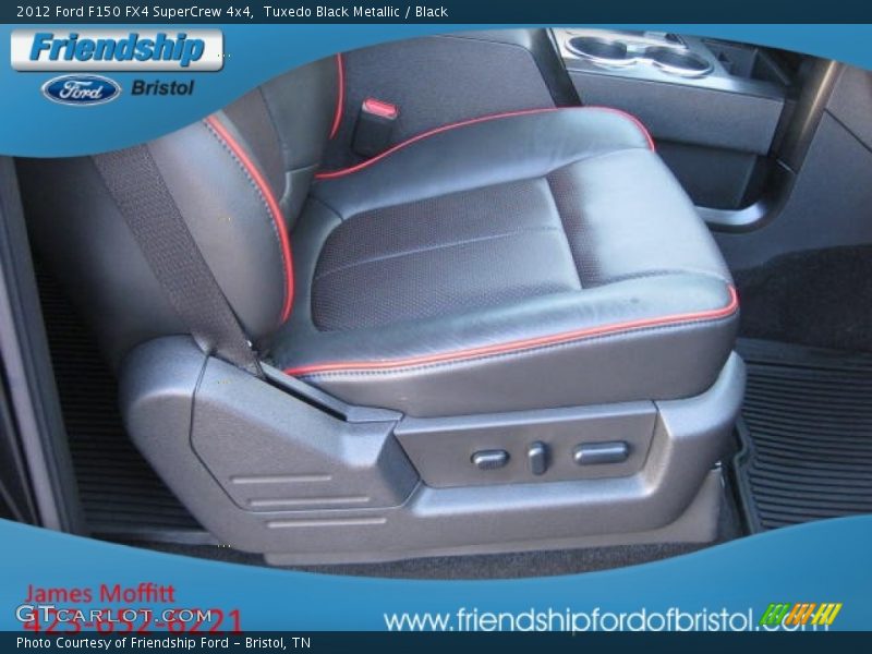 Tuxedo Black Metallic / Black 2012 Ford F150 FX4 SuperCrew 4x4