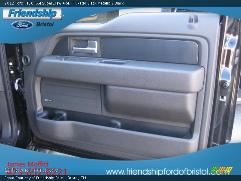 Tuxedo Black Metallic / Black 2012 Ford F150 FX4 SuperCrew 4x4