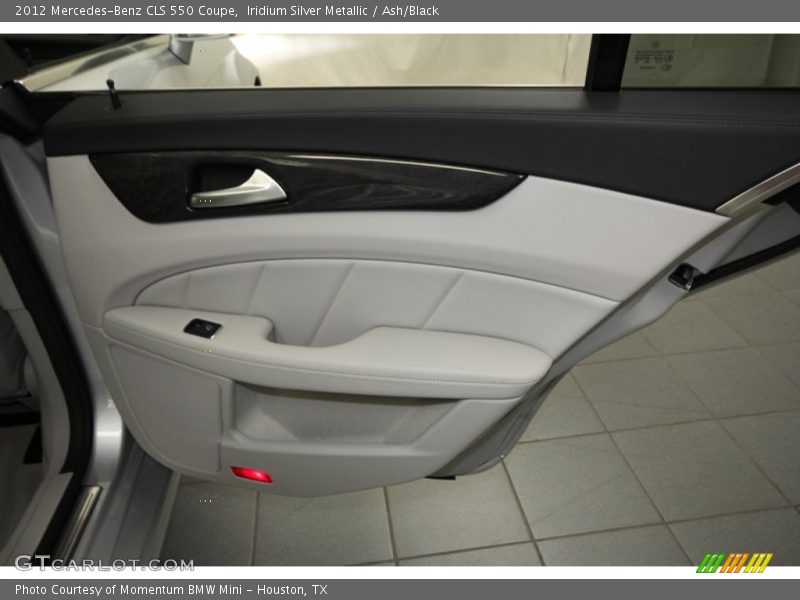 Iridium Silver Metallic / Ash/Black 2012 Mercedes-Benz CLS 550 Coupe