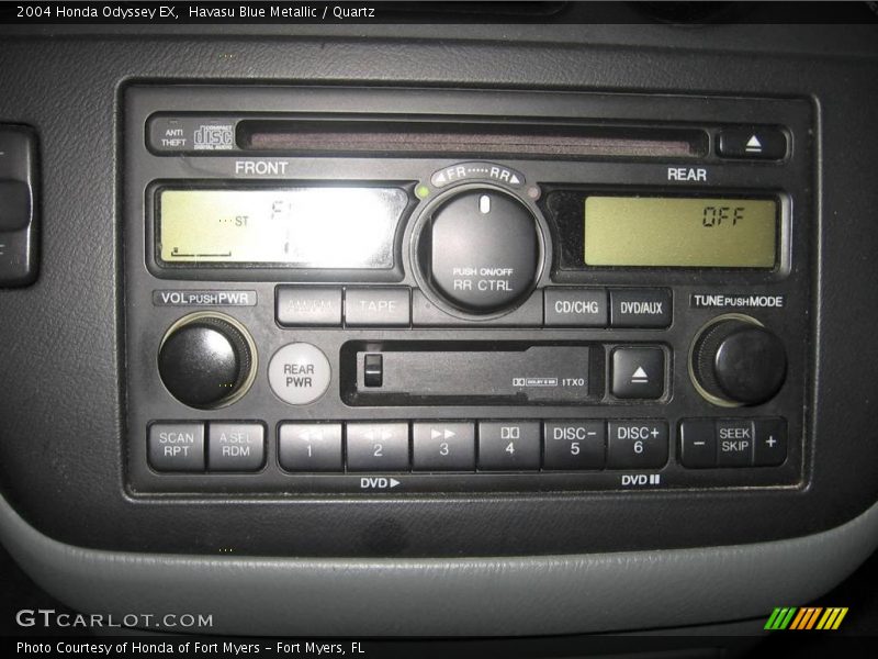Havasu Blue Metallic / Quartz 2004 Honda Odyssey EX