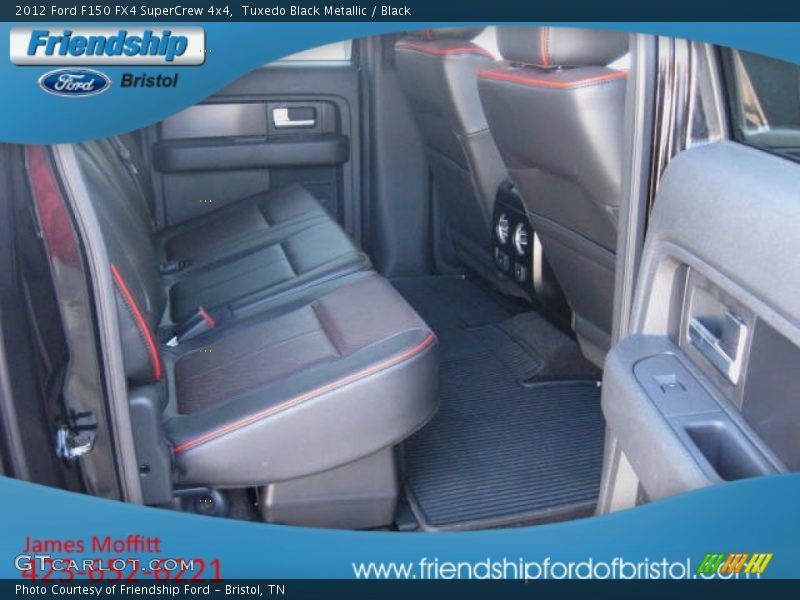 Tuxedo Black Metallic / Black 2012 Ford F150 FX4 SuperCrew 4x4